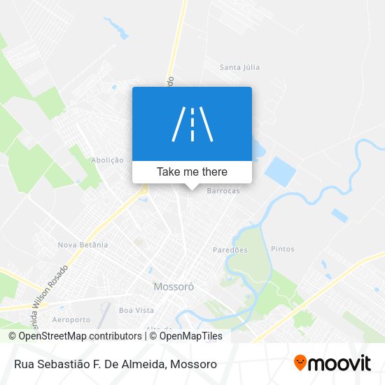 Rua Sebastião F. De Almeida map