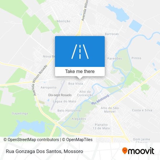 Rua Gonzaga Dos Santos map
