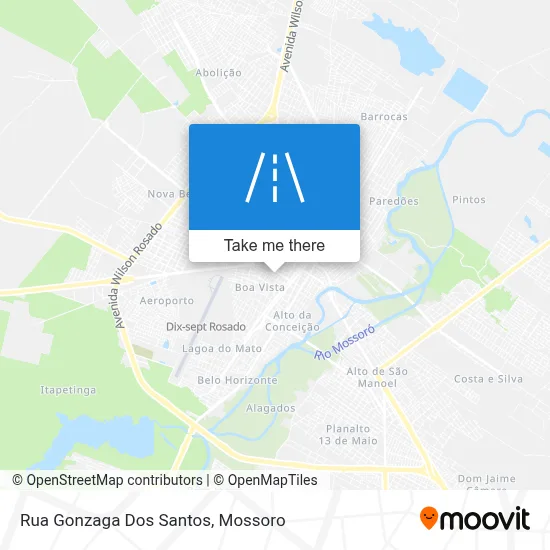 Rua Gonzaga Dos Santos map