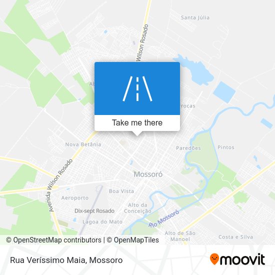 Rua Veríssimo Maia map