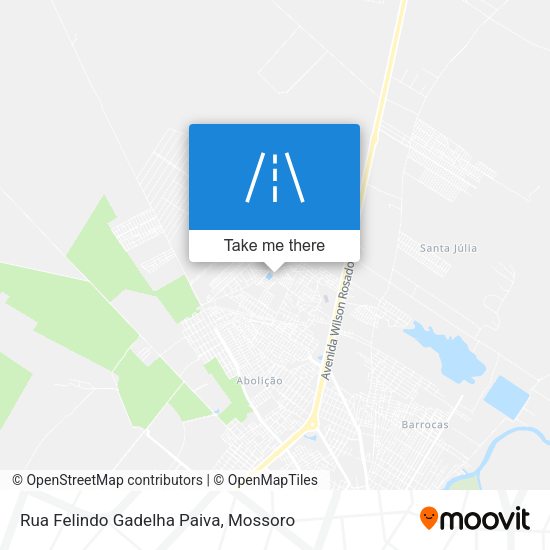 Rua Felindo Gadelha Paiva map