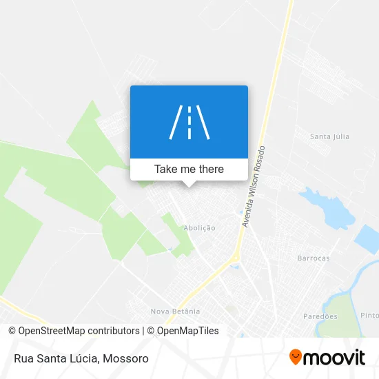 Rua Santa Lúcia map