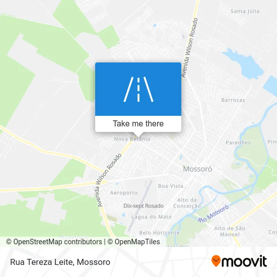 Rua Tereza Leite map