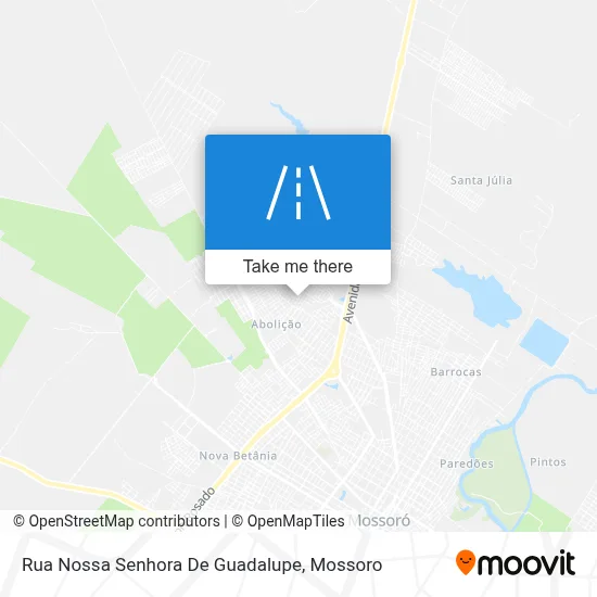 Rua Nossa Senhora De Guadalupe map