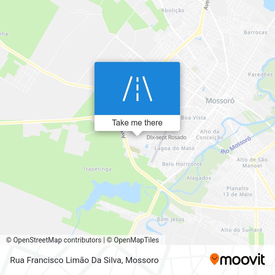 Rua Francisco Limão Da Silva map