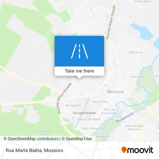 Rua Maria Baêta map