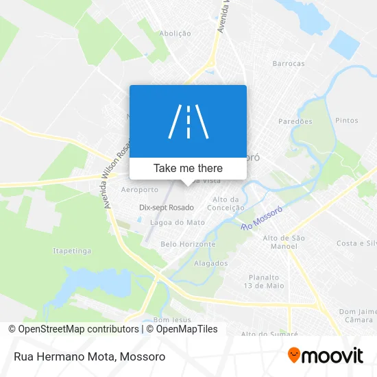 Rua Hermano Mota map