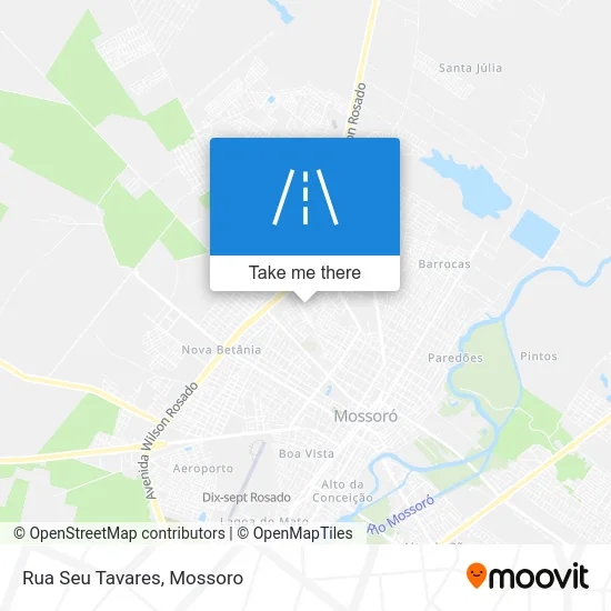 Rua Seu Tavares map