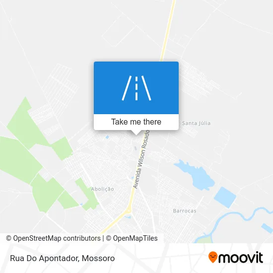 Rua Do Apontador map