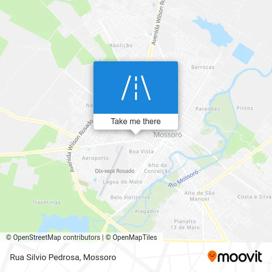 Rua Silvio Pedrosa map