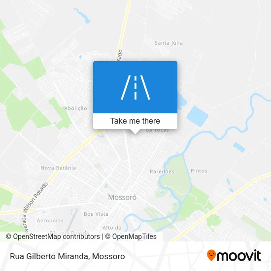 Rua Gilberto Miranda map