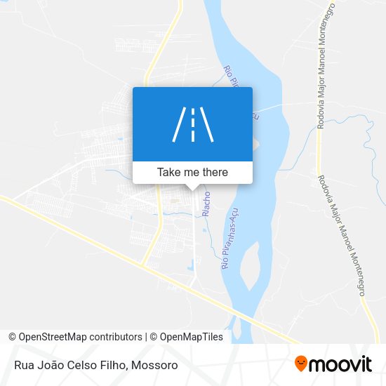Rua João Celso Filho map