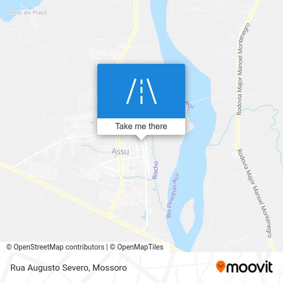 Rua Augusto Severo map