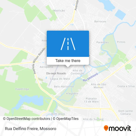 Rua Delfino Freire map