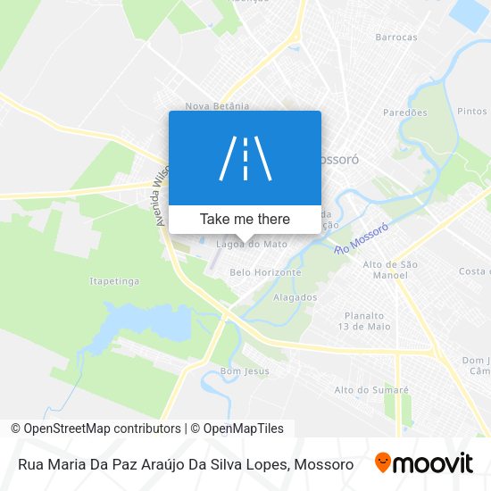 Rua Maria Da Paz Araújo Da Silva Lopes map