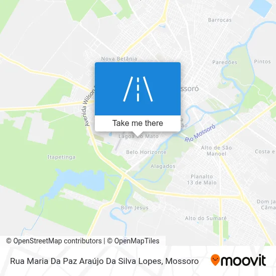 Rua Maria Da Paz Araújo Da Silva Lopes map