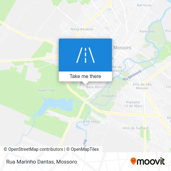 Rua Marinho Dantas map