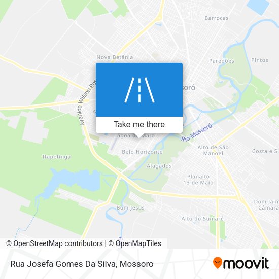 Rua Josefa Gomes Da Silva map