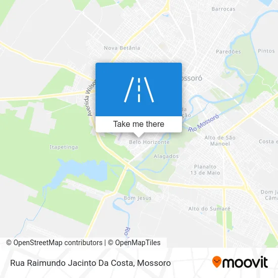 Rua Raimundo Jacinto Da Costa map