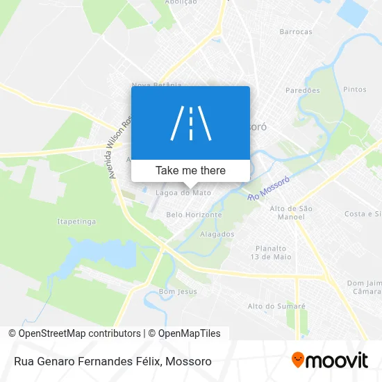 Rua Genaro Fernandes Félix map