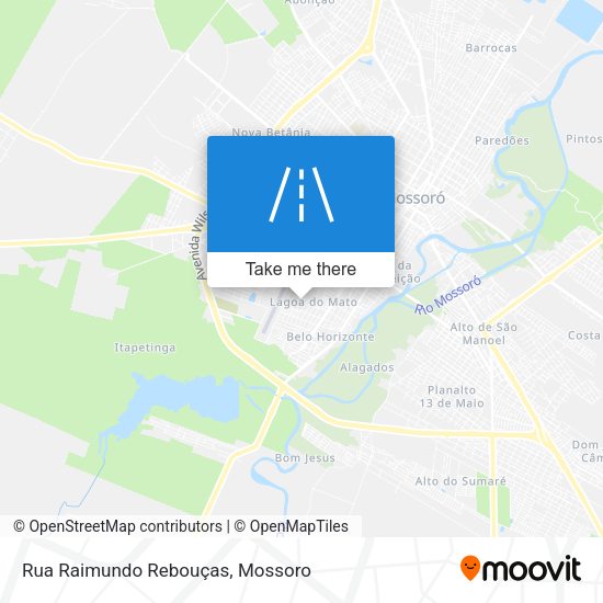 Rua Raimundo Rebouças map