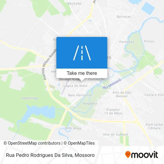 Rua Pedro Rodrigues Da Silva map