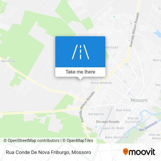 Rua Conde De Nova Friburgo map