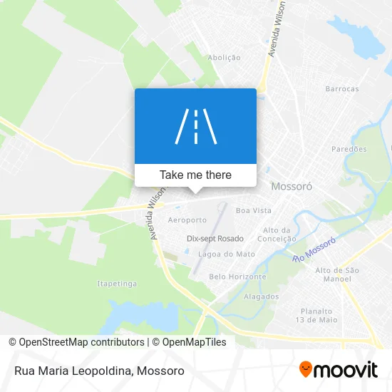 Rua Maria Leopoldina map