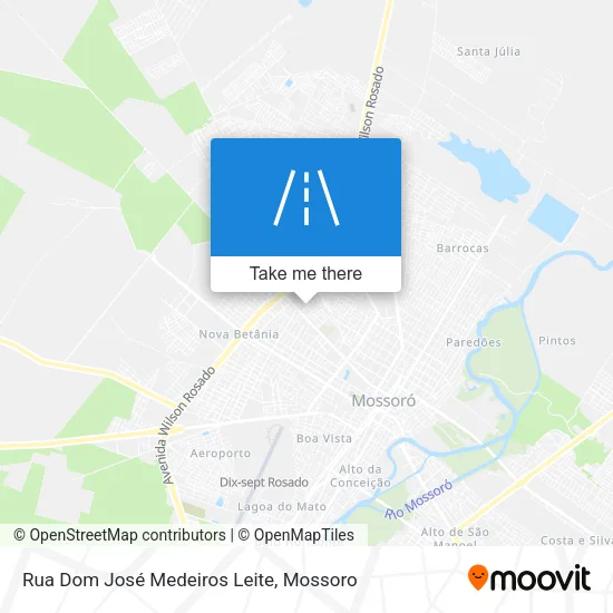 Rua Dom José Medeiros Leite map