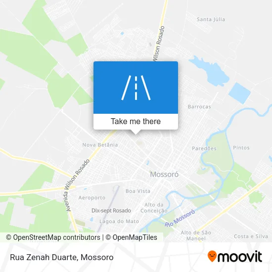 Rua Zenah Duarte map