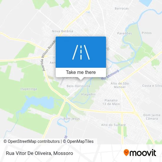 Rua Vitor De Oliveira map