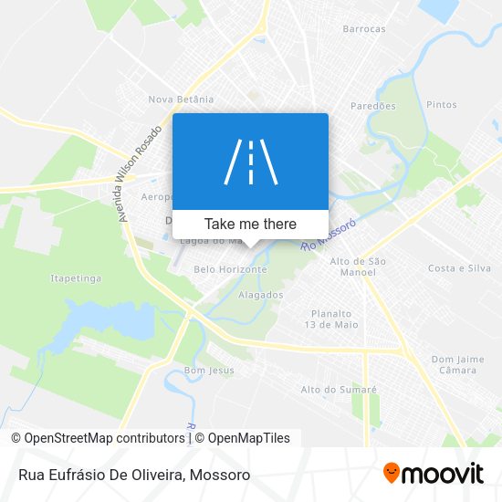 Rua Eufrásio De Oliveira map