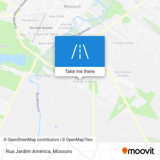 Rua Jardim América map