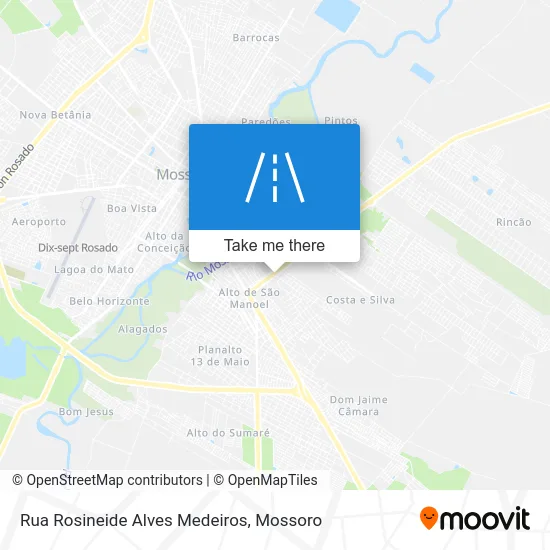 Rua Rosineide Alves Medeiros map
