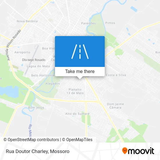 Rua Doutor Charley map