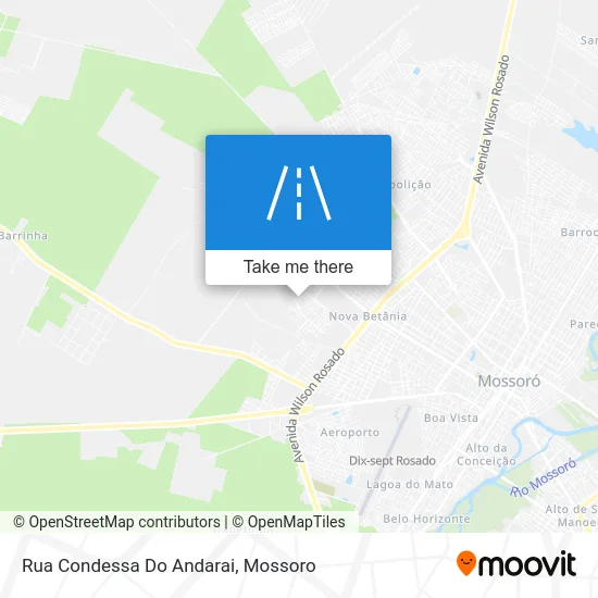 Rua Condessa Do Andarai map