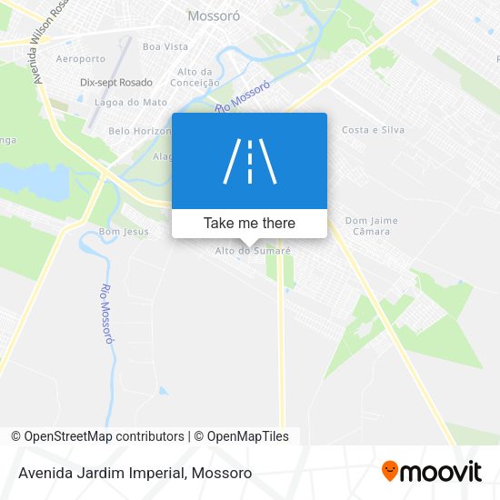 Avenida Jardim Imperial map