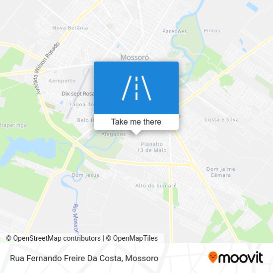 Rua Fernando Freire Da Costa map