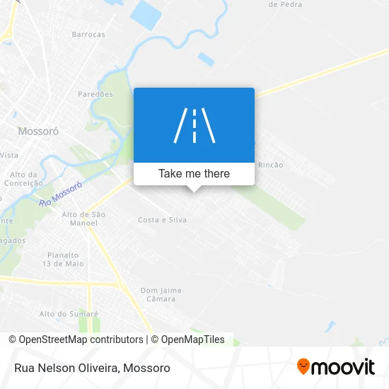 Rua Nelson Oliveira map