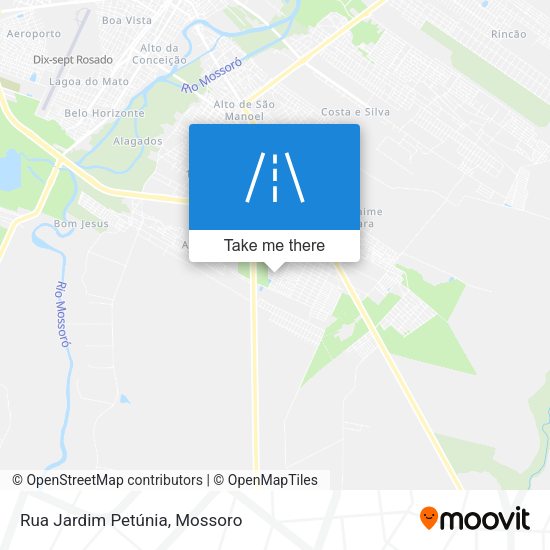 Rua Jardim Petúnia map