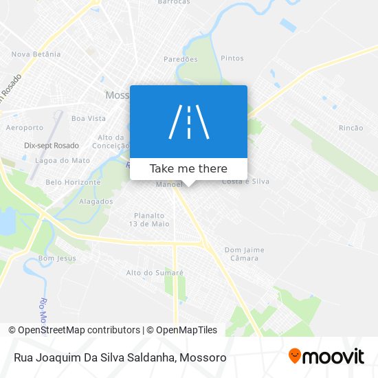 Rua Joaquim Da Silva Saldanha map