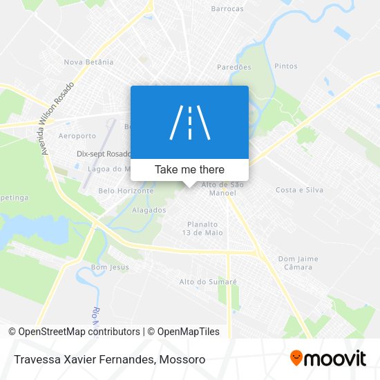 Travessa Xavier Fernandes map