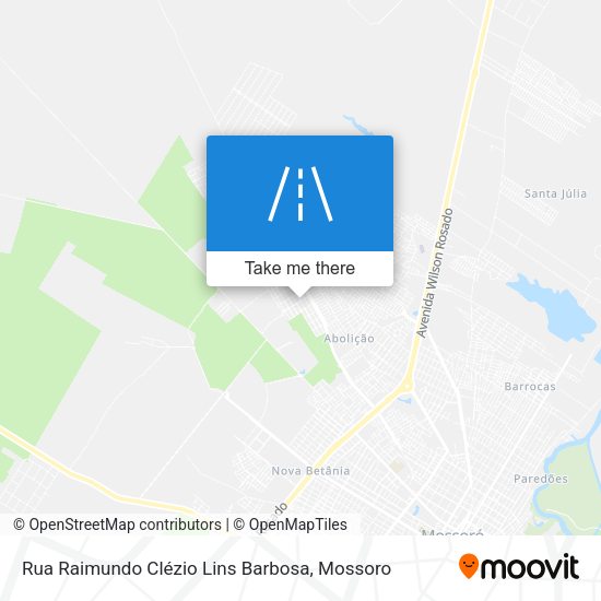 Rua Raimundo Clézio Lins Barbosa map