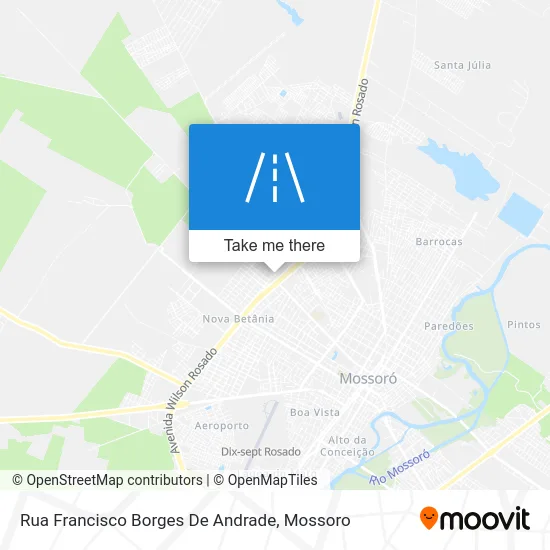 Rua Francisco Borges De Andrade map