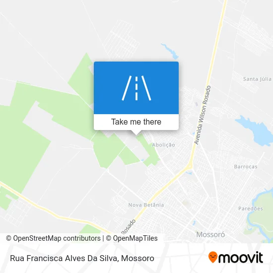 Rua Francisca Alves Da Silva map