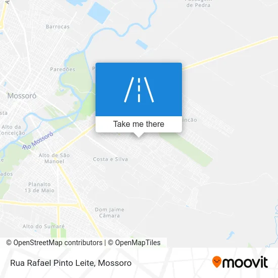 Rua Rafael Pinto Leite map