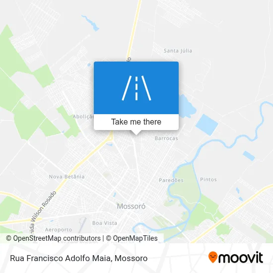 Rua Francisco Adolfo Maia map
