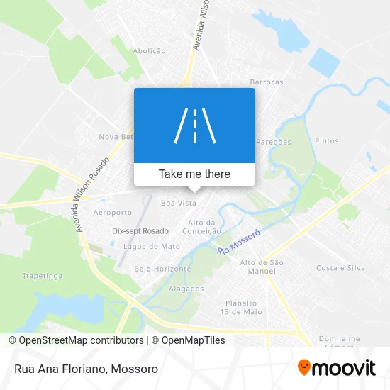 Rua Ana Floriano map