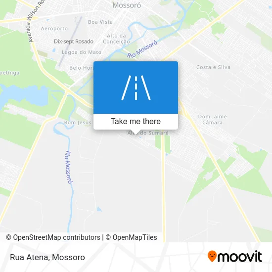 Rua Atena map