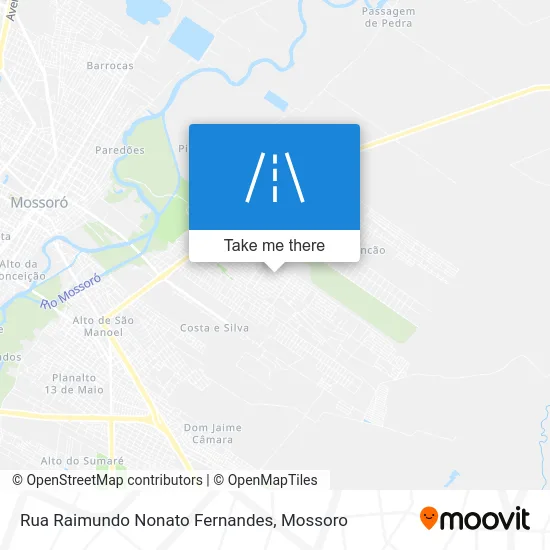 Rua Raimundo Nonato Fernandes map